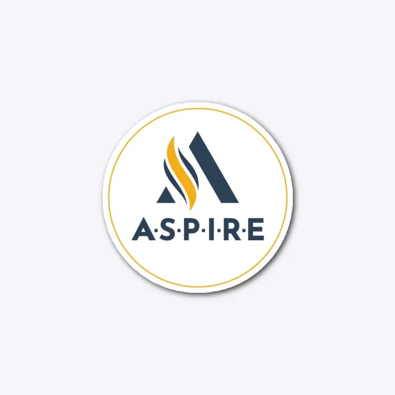 Circle Aspire Logo Sticker 